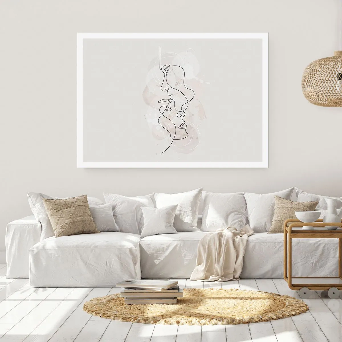 Póster - En un abrazo - 70x50 cm
