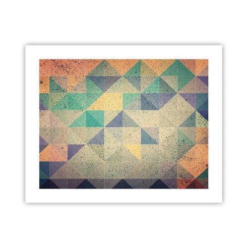 Póster - República de los triángulos - 50x40 cm