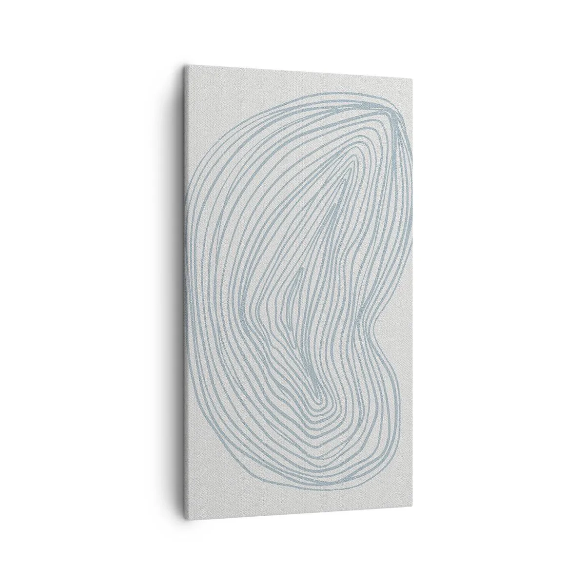 Cuadro sobre lienzo - Impresión de Imagen - Sonrisa de una gota - 45x80 cm