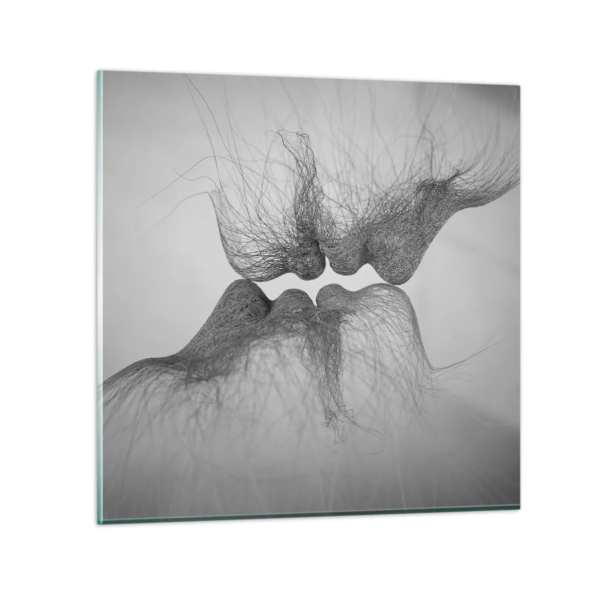 Cuadro sobre vidrio - Impresiones sobre Vidrio - Beso del viento - 30x30 cm