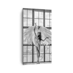 Cuadro sobre lienzo - Impresión de Imagen - ¿Ciudad de los ángeles? - 45x80 cm