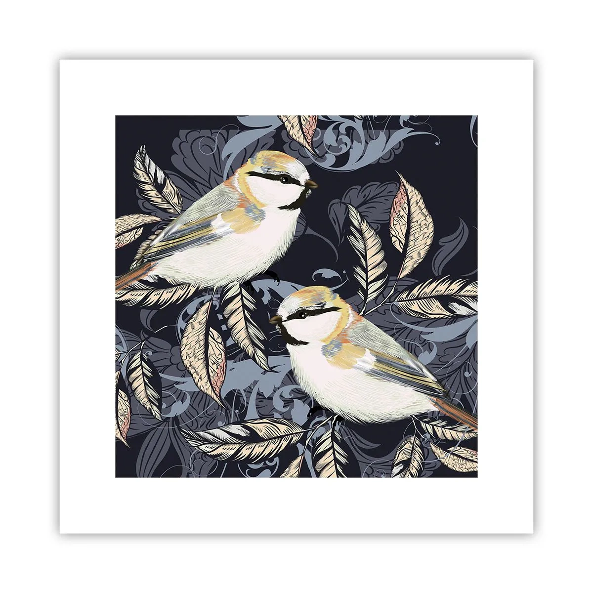 Póster - En la copa del árbol - 30x30 cm