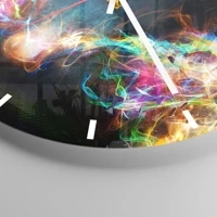 Esfera sin numeración, con rayas