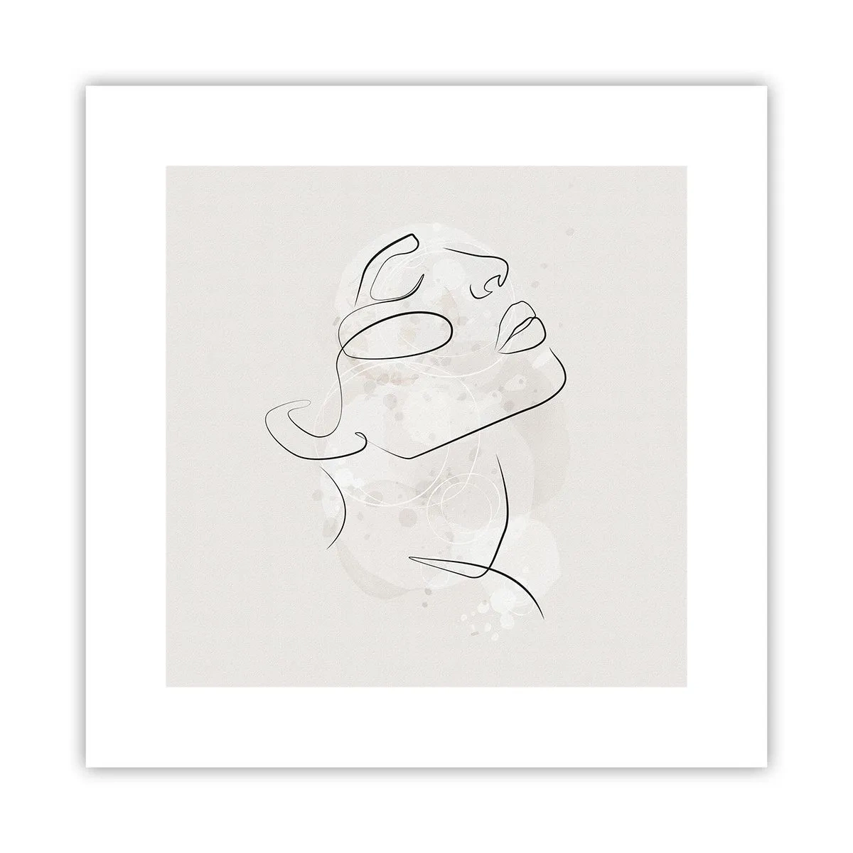 Póster - Contorno de un sueño - 30x30 cm