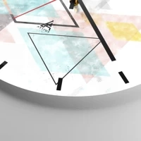 Esfera sin numeración, con rayas