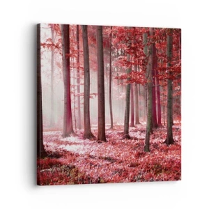 Cuadro sobre lienzo - Impresión de Imagen - Rojo como el que más - 30x30 cm