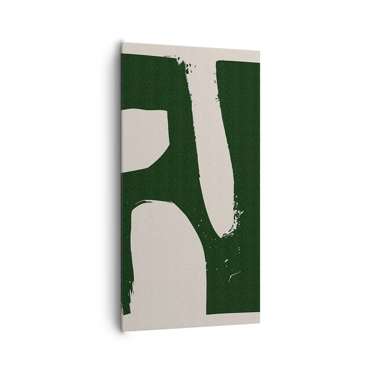 Cuadro sobre lienzo - Impresión de Imagen - Bahías de blanco - 65x120 cm