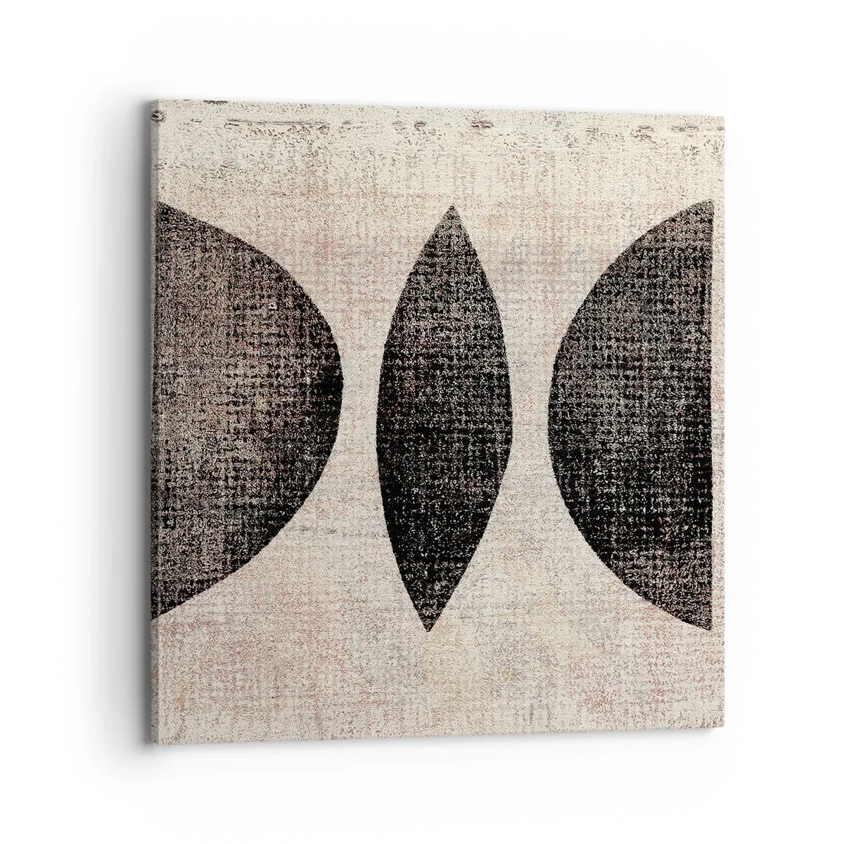 Cuadro sobre lienzo - Impresión de Imagen - Abstracción étnica - 70x70 cm