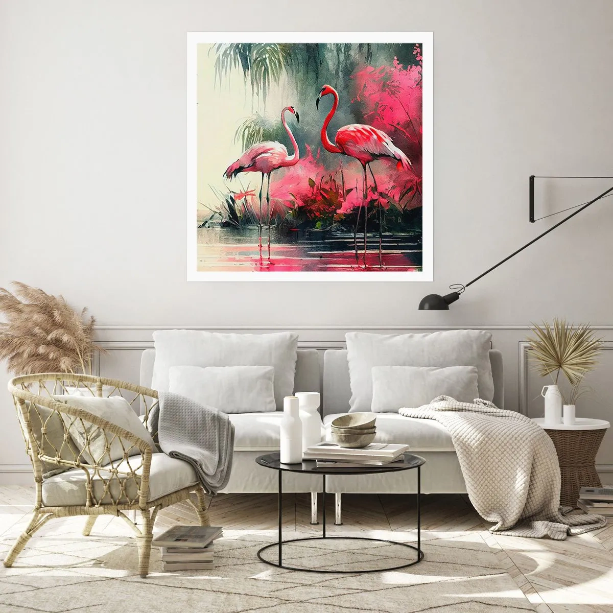 Póster - Una lección de encanto natural - 60x60 cm