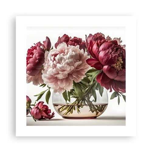 Póster - En plena floración de la belleza - 40x40 cm