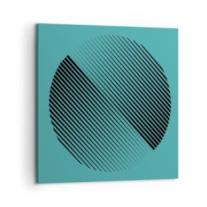 Cuadro sobre lienzo - Impresión de Imagen - El círculo: una variación geométrica - 60x60 cm