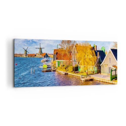 Cuadro sobre lienzo - Impresión de Imagen - Durante siglos, sin cambios - 100x40 cm