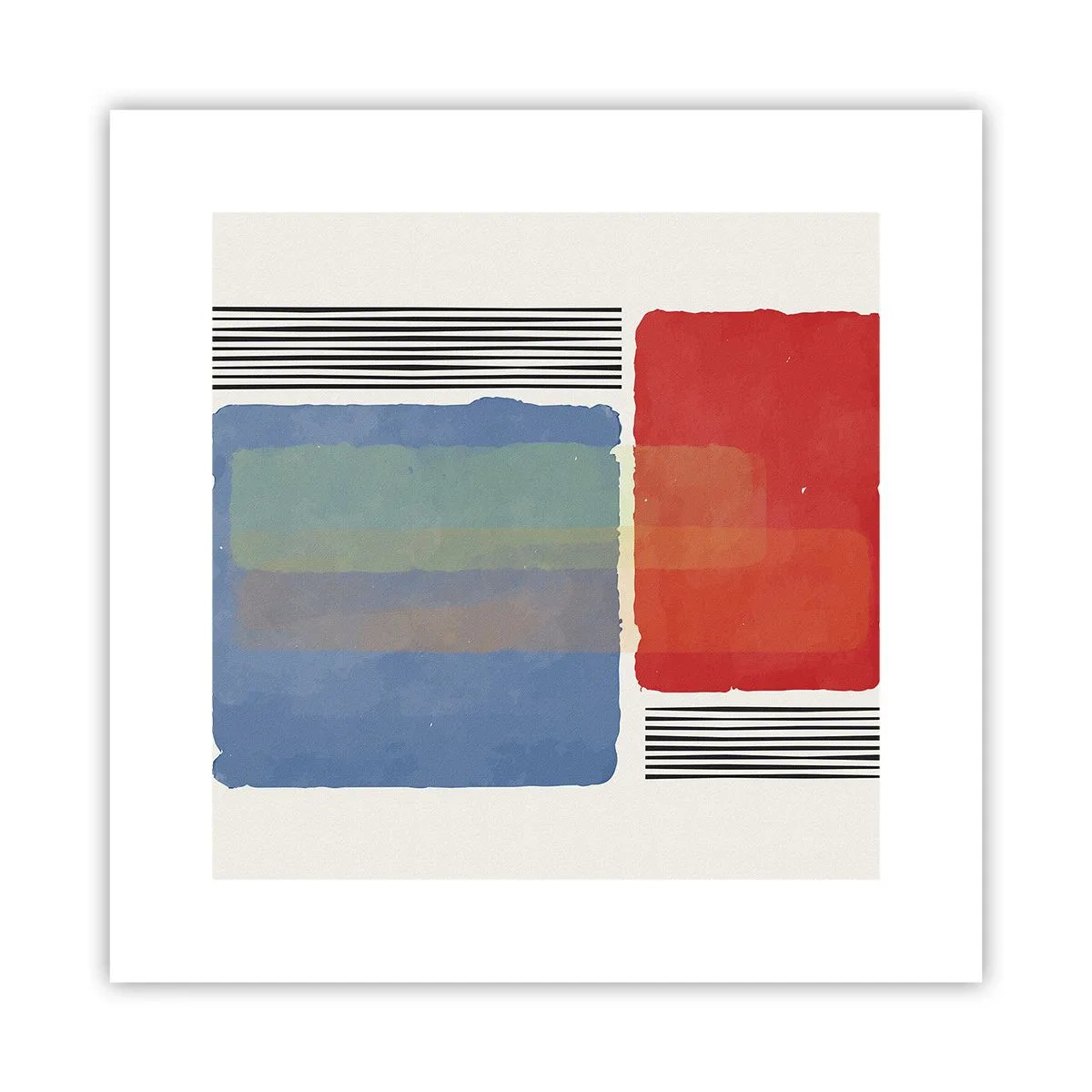 Póster - Espíritu y alma de la geometría - 30x30 cm