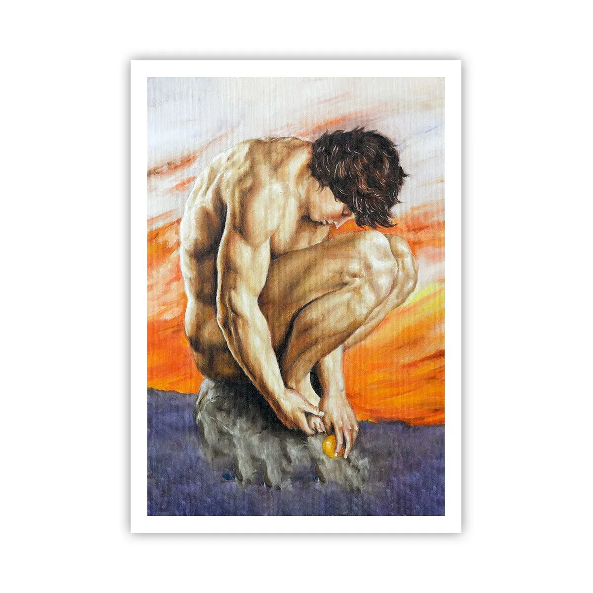 Póster - Sumergido en sí mismo - 70x100 cm