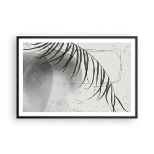 Póster en marco negro - El sutil exotismo de la naturaleza - 91x61 cm