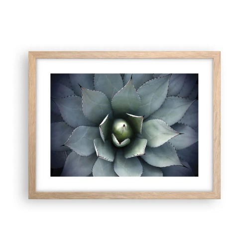 Póster en marco roble claro - Perfección natural - 40x30 cm