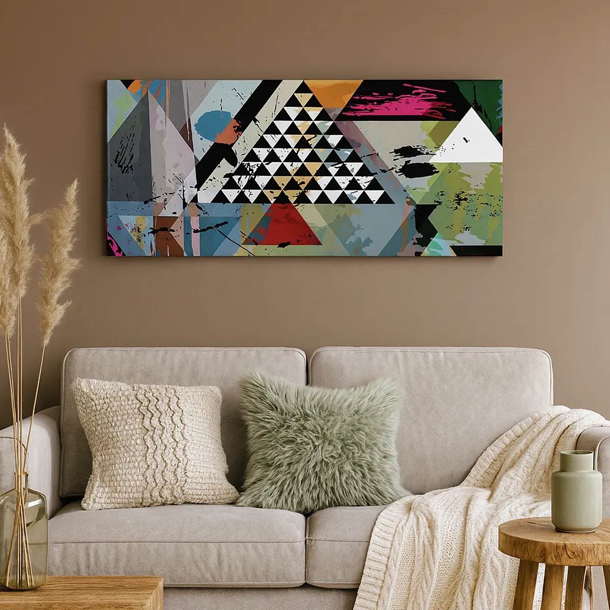 Cuadro sobre lienzo - Impresión de Imagen - Qué sencillo es - 30x30 cm