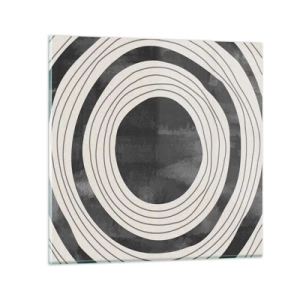 Cuadro sobre vidrio - Impresiones sobre Vidrio - En el centro mismo - 30x30 cm