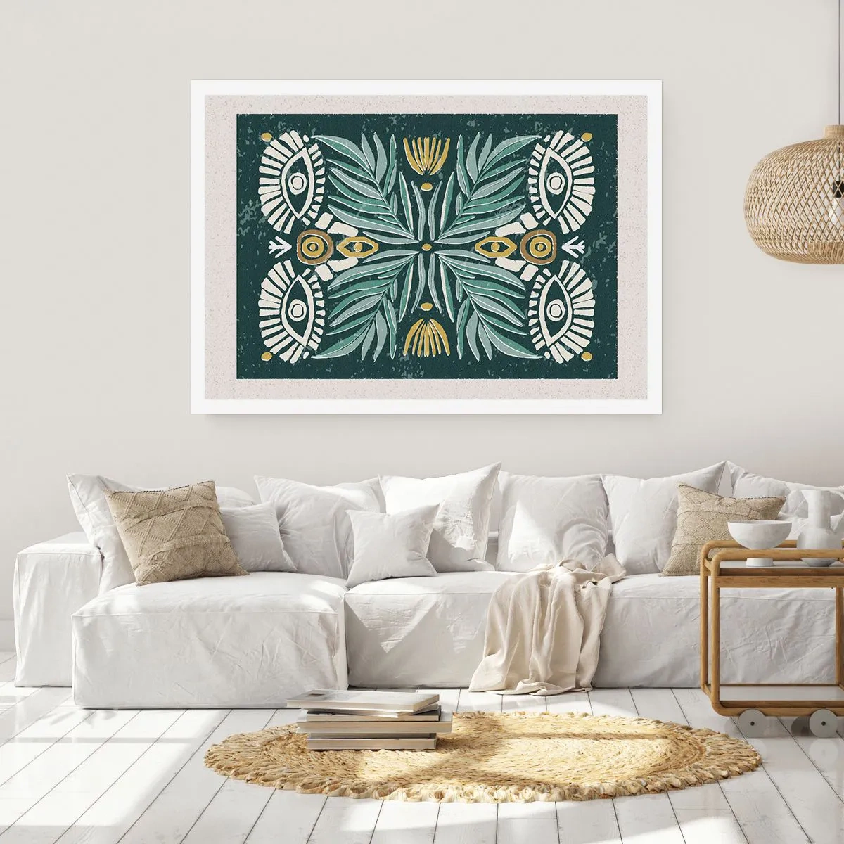 Póster - Como un recorte folclórico - 70x50 cm