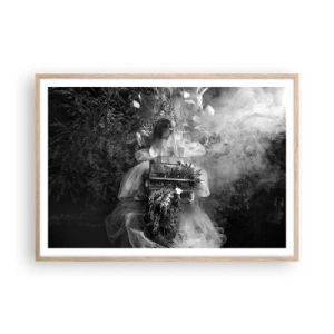 Póster en marco roble claro - La madre misma - La naturaleza - 100x70 cm