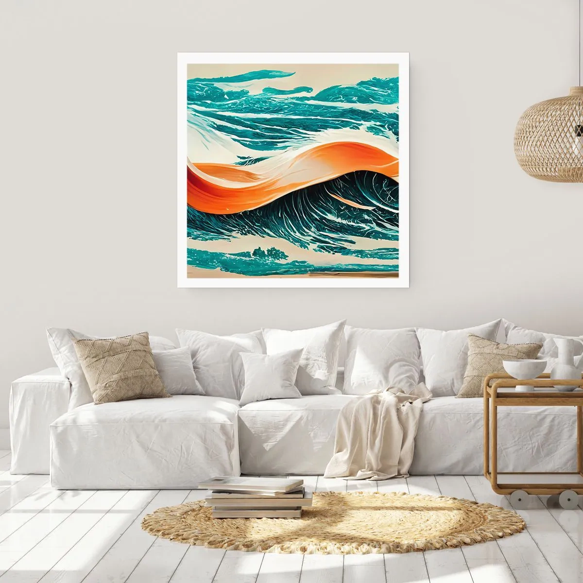 Póster - El sueño de un surfista - 60x60 cm