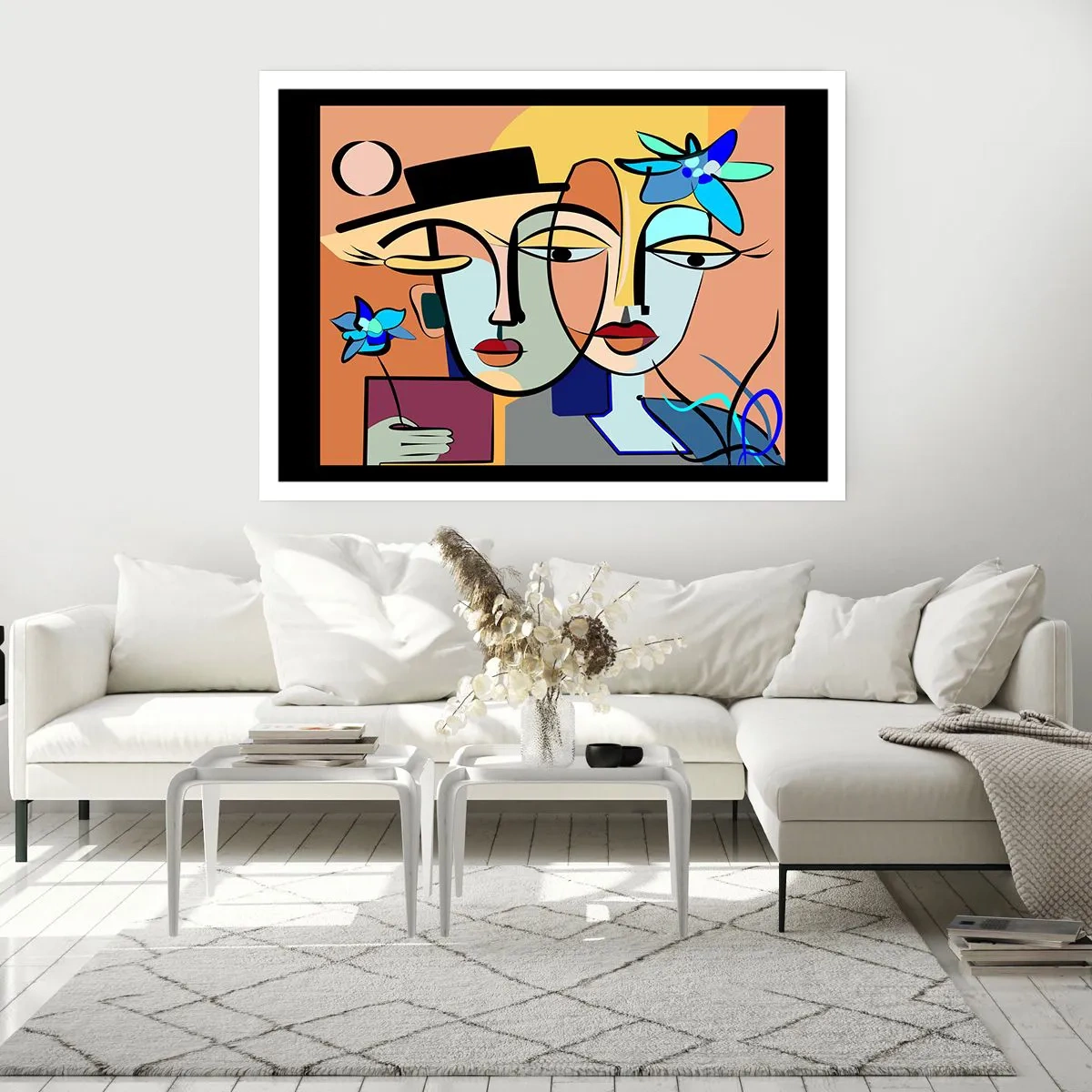 Póster - Randez vous de Picasso - 91x61 cm