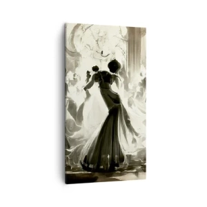 Cuadro sobre lienzo - Impresión de Imagen - Gran mascarada - 45x80 cm