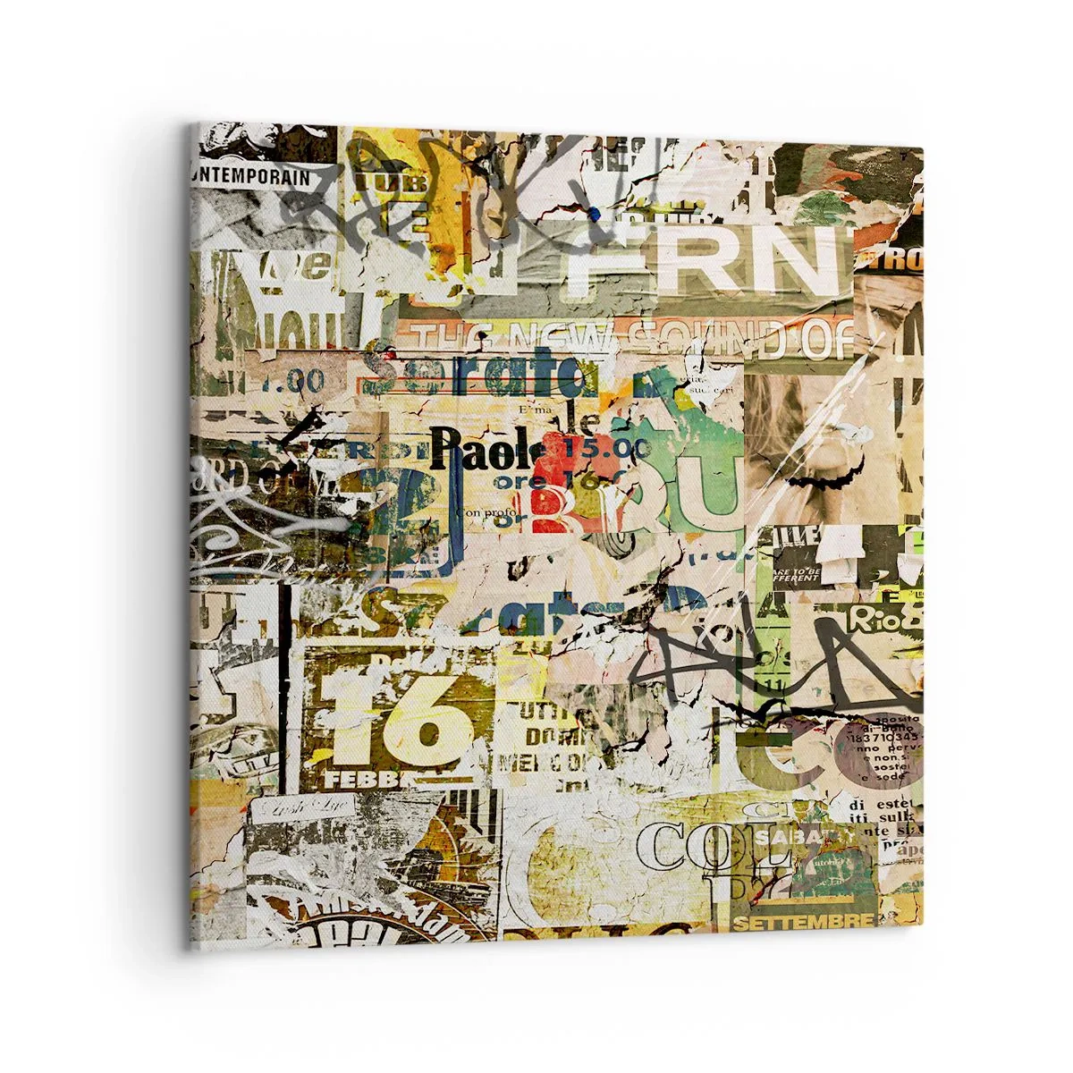 Cuadro sobre lienzo - Impresión de Imagen - Oh, está sucediendo... - 50x50 cm