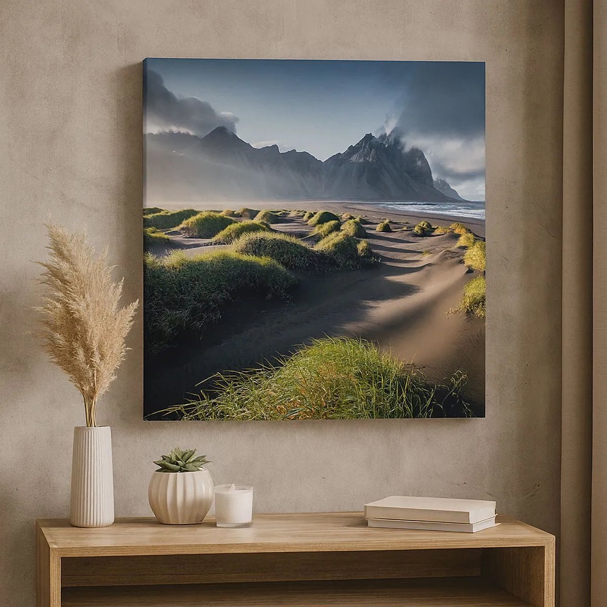 Cuadro sobre lienzo - Impresión de Imagen - Armonía de los elementos - 30x30 cm