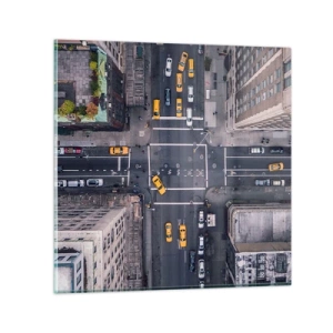 Cuadro sobre vidrio - Impresiones sobre Vidrio - Una simple elección - 70x70 cm