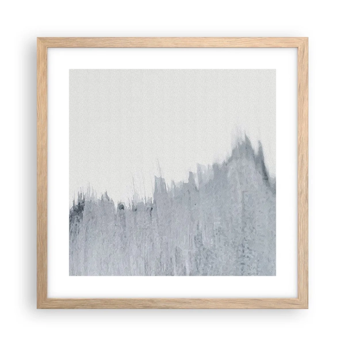 Póster en marco roble claro - Una señal misteriosa - 40x40 cm