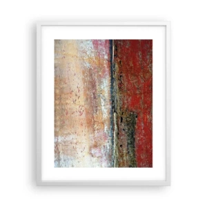 Póster en marco blanco - Tal vez sea el mar - 40x50 cm