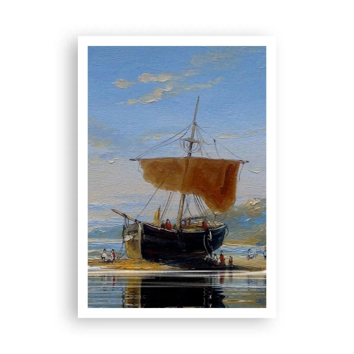 Póster - Agua, tierra, aire - 70x100 cm