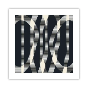 Póster - Un intento de romper la oscuridad - 40x40 cm