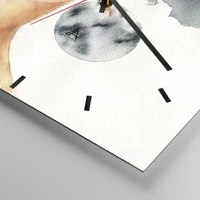 Esfera sin numeración, con rayas