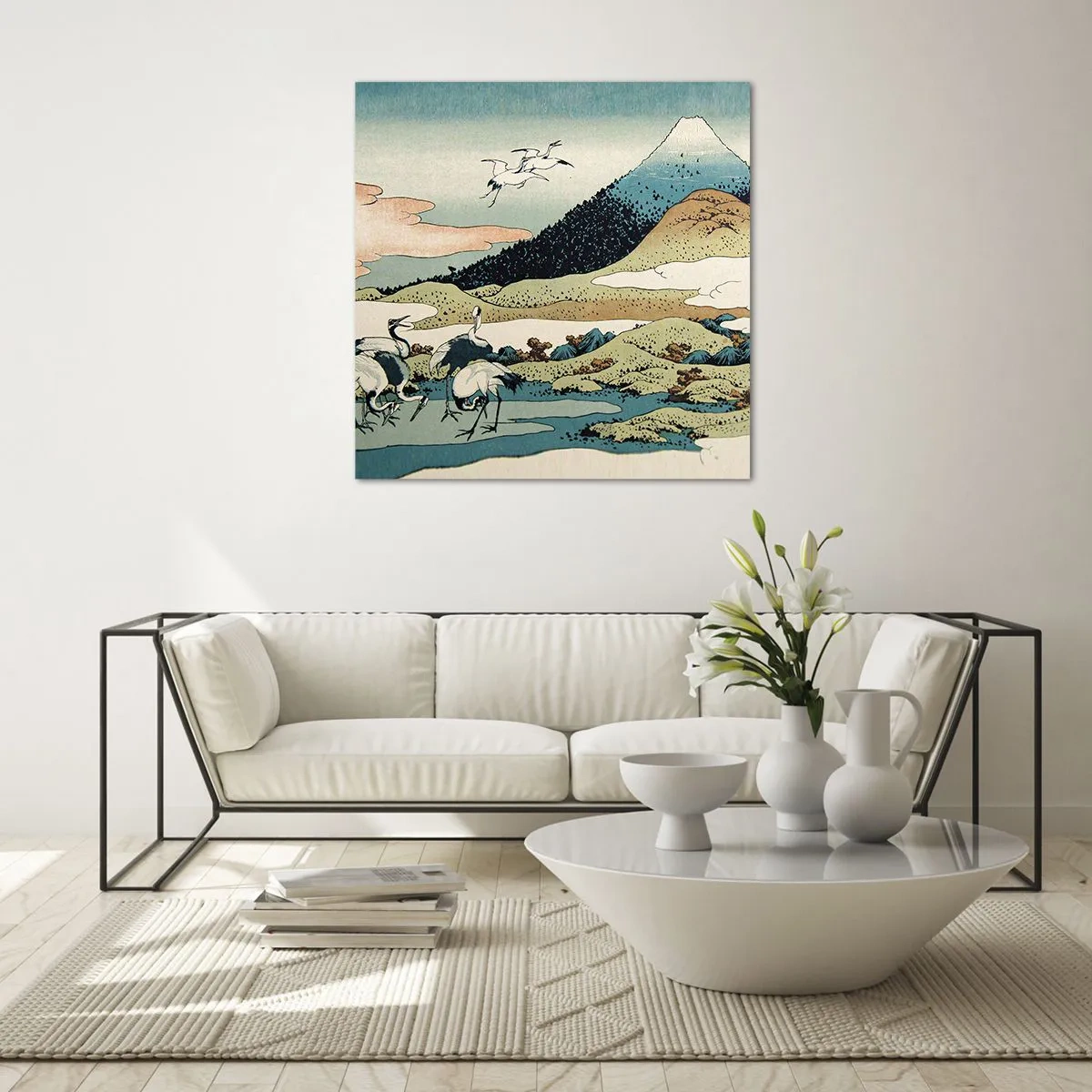 Cuadro sobre vidrio - Impresiones sobre Vidrio - Alma japonesa - 30x30 cm