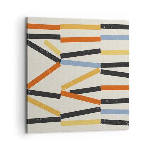 Cuadro sobre lienzo - Impresión de Imagen - Composición horizontal - 60x60 cm