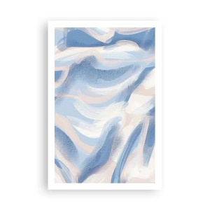 Póster - Ondas azules - 61x91 cm