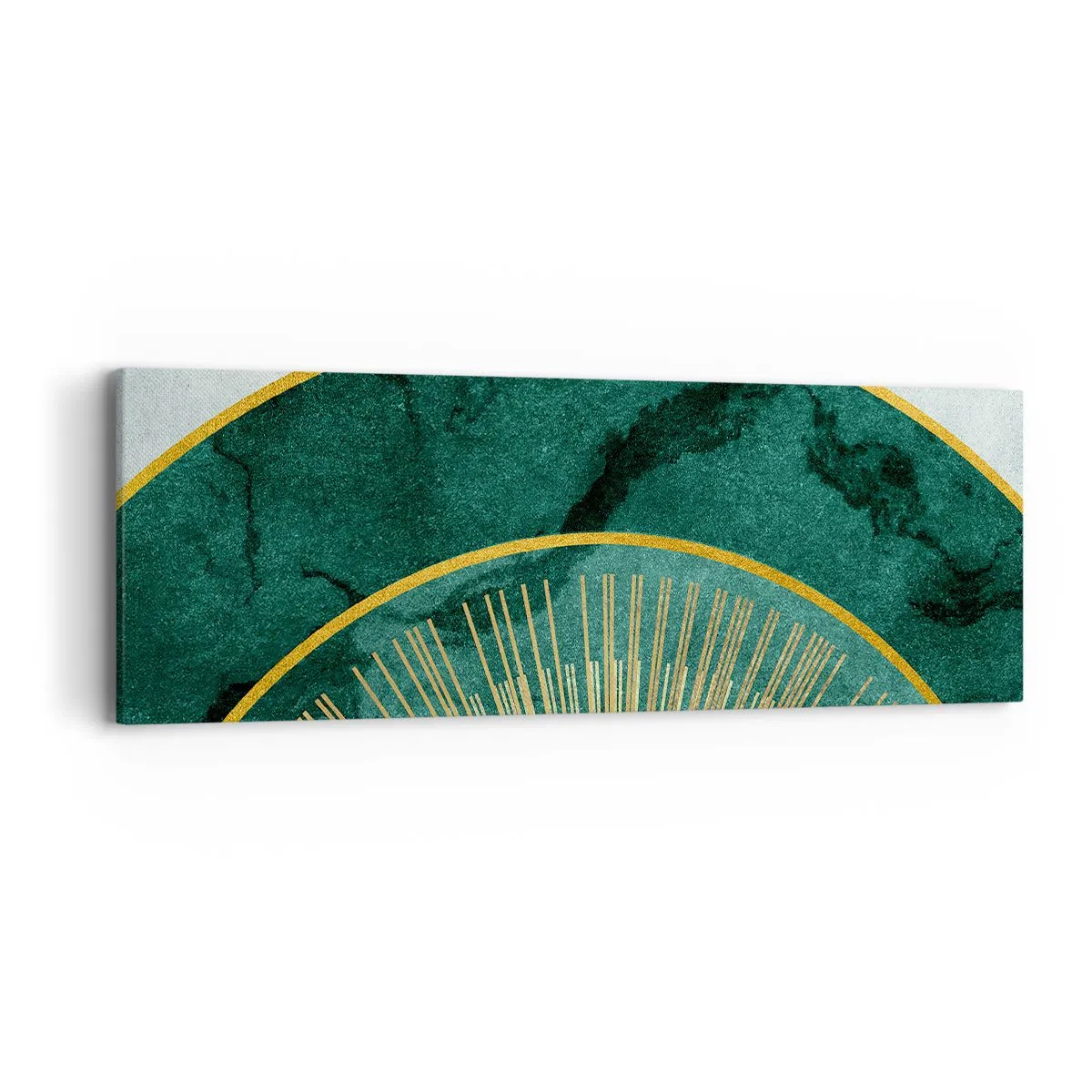 Cuadro sobre lienzo - Impresión de Imagen - Un sistema solar diferente - 90x30 cm