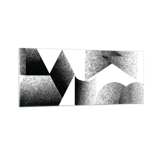 Cuadro sobre vidrio - Impresiones sobre Vidrio - Ángulos y óvalos - 100x40 cm