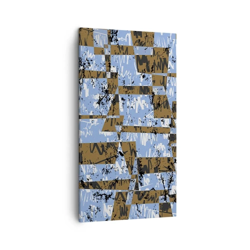 Cuadro sobre lienzo - Impresión de Imagen - Un recorte del desierto - 45x80 cm