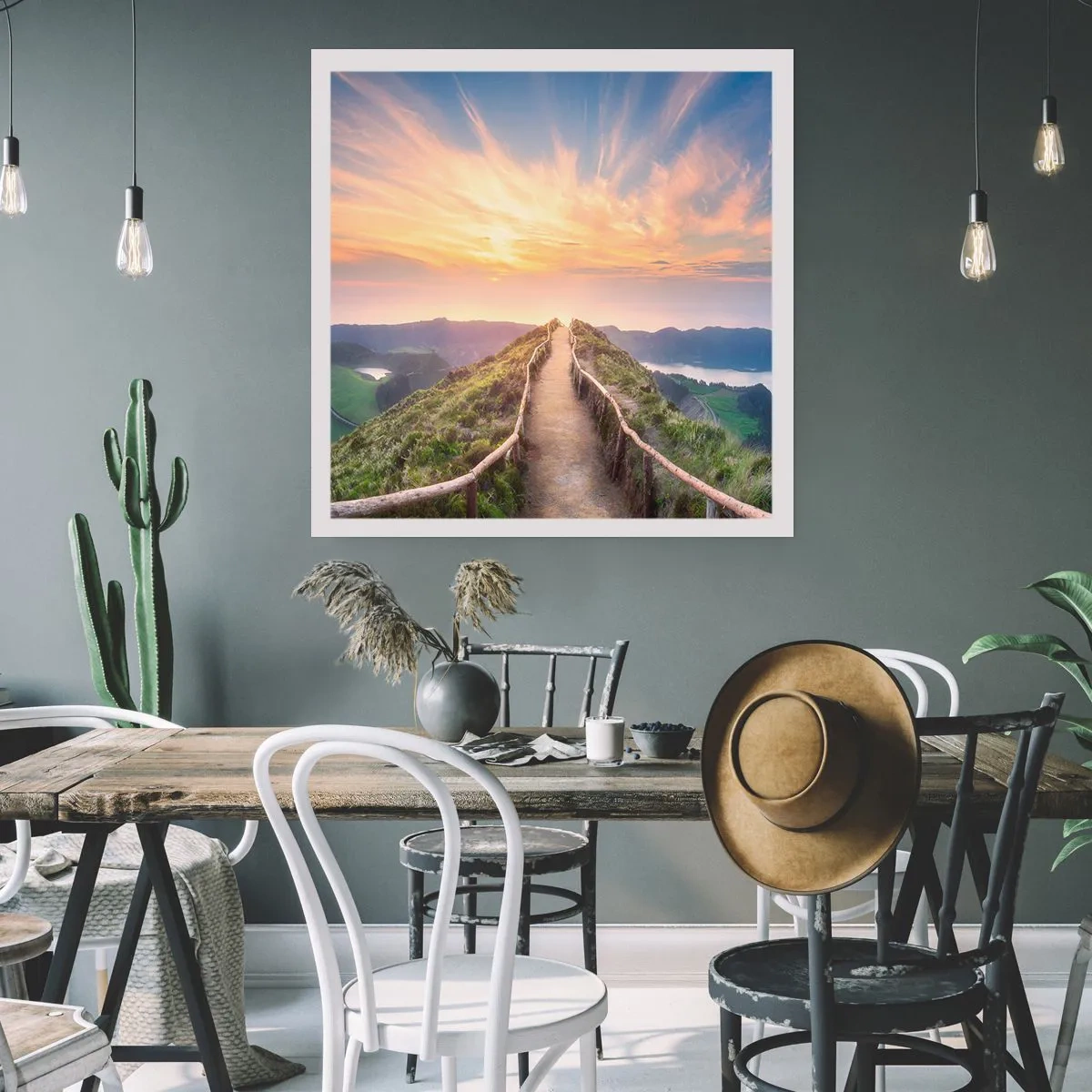 Póster - Cerca del cielo - 50x50 cm