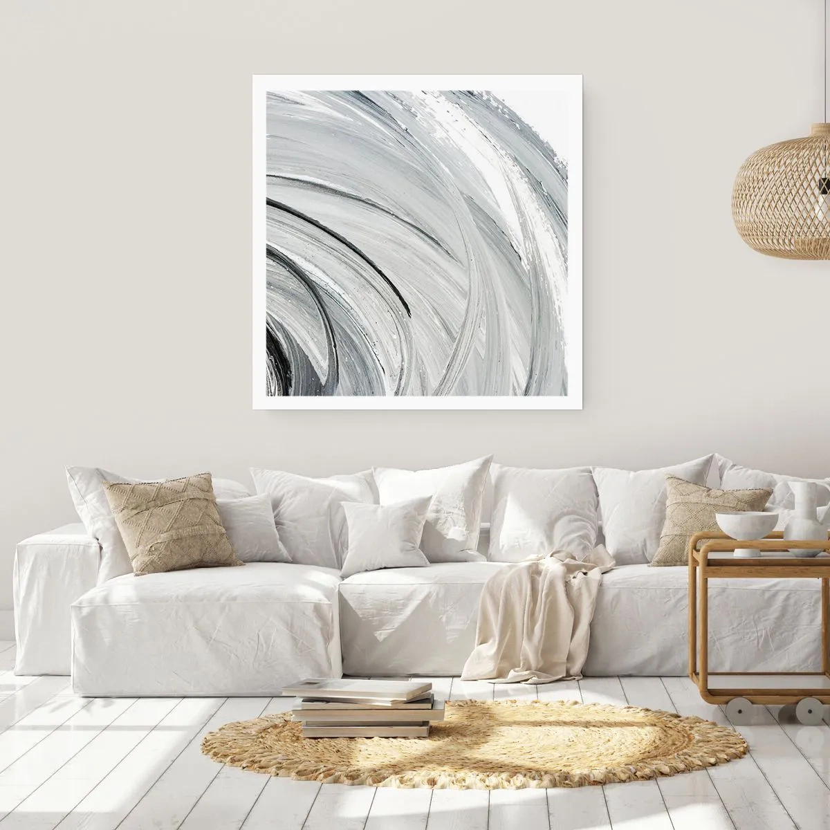 Póster - Composición orbital - 40x40 cm