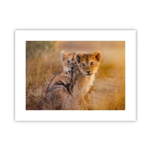 Póster - ¡No molestar! Nos estamos divirtiendo - 40x30 cm