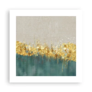 Póster - La frontera dorada - 40x40 cm