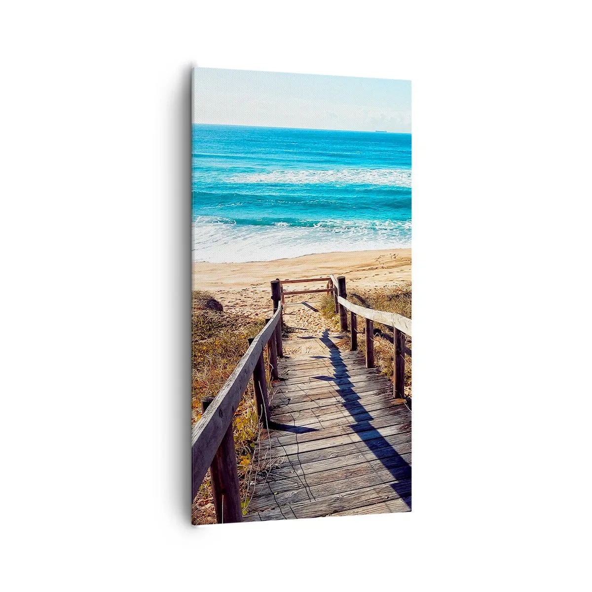 Cuadro sobre lienzo - Impresión de Imagen - ¡Corre! - 65x120 cm