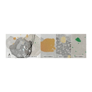 Muestra de fotomural Premium Sand - Composición orgánica - Abstracción, borrones, Pintar - 100x30 cm