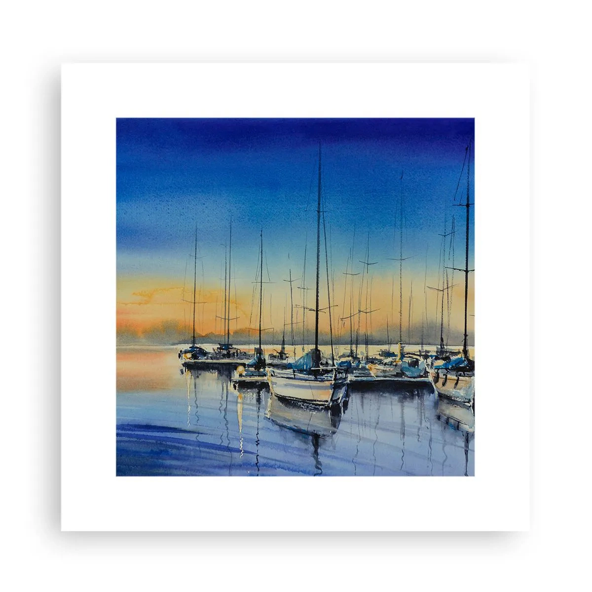 Póster - El final de un buen día - 30x30 cm