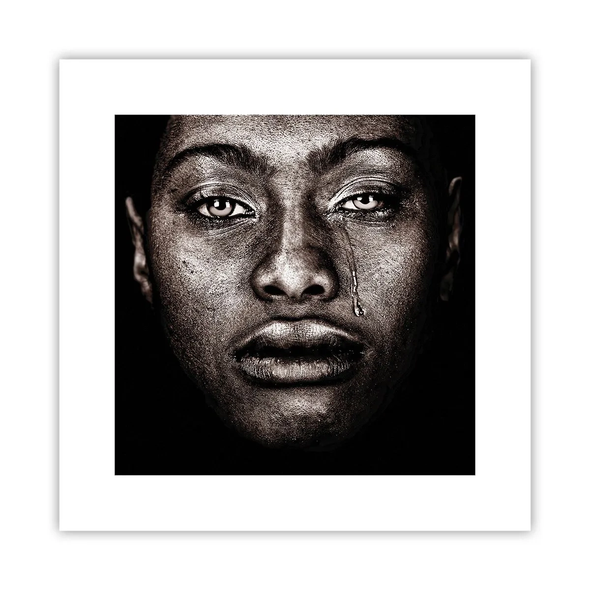 Póster - Una lágrima - 30x30 cm