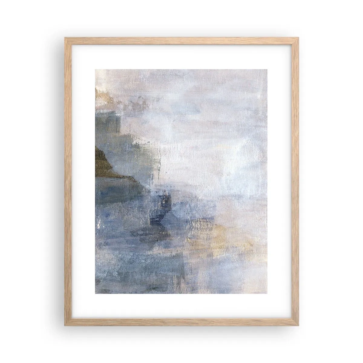 Póster en marco roble claro - Tonos de color - 40x50 cm